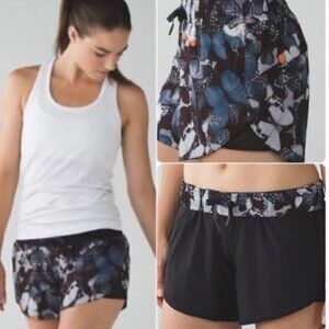 Lululemon Go The Distance Biggie So Fly Butterfly Pizzaz Multi Sz 8